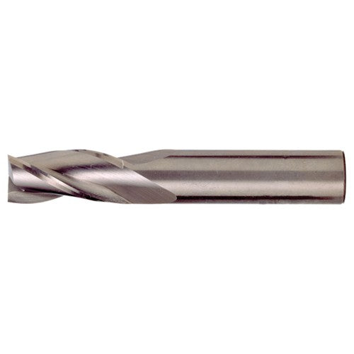‎1/4″ × 1/4″ × 3/4″ × 2-1/2″ RHS / RHC Solid Carbide 3-Flute Square End Single End General Purpose End Mill - TiAlN - Exact Tool & Supply