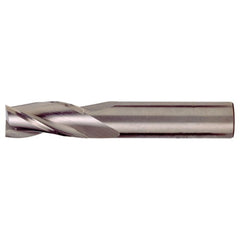 ‎1/4″ × 1/4″ × 3/4″ × 2-1/2″ RHS / RHC Solid Carbide 3-Flute Square End Single End General Purpose End Mill - TiAlN - Exact Tool & Supply