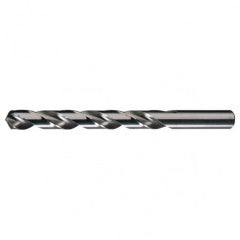#14 RHS / RHC HSS 118 Degree Radial Point General Purpose Jobber Length Drill - Bright - Exact Tool & Supply