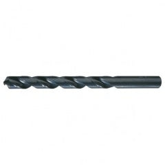 #48 RHS / RHC HSS 118 Degree Radial Point General Purpose Jobber Length Drill - Steam Oxide - Exact Tool & Supply