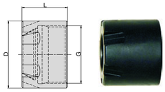 ER20M Top Clamping Nut -Mini - Exact Tool & Supply