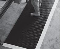 Diamond Plate Anti-Fatigue Mats - Part #  RH-DTT2436-BY2 - Exact Tool & Supply