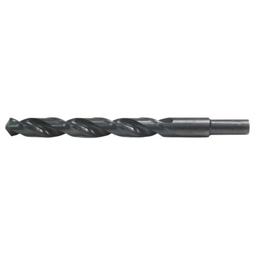 1/2 RHS / RHC HSS 118 Degree Radial Point General Purpose Jobber Length Drill - Steam Oxide - Exact Tool & Supply