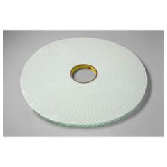 1/2X18YDS 4004 OFF WHT DBLE COATED - Exact Tool & Supply