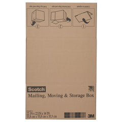 Scotch Folded Box 8022FB 22″ × 22″ × 14″ Folded Box - Exact Tool & Supply