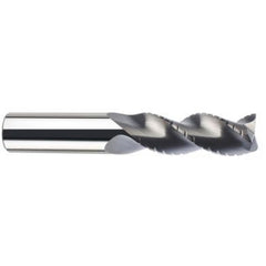 ‎1/2 End Mill 4FL .090R TB - S-CARB APF 1/2x1/2x1-1/4x3-1/4 - Exact Tool & Supply