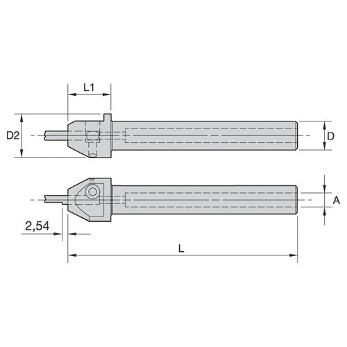 ATBI50015 WG A SERIES STEEL TOOLHOLDER - Exact Tool & Supply