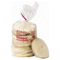 3M Finesse-it Natural Buffing Pad 81470 3″ - Exact Tool & Supply