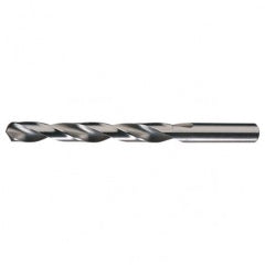 #56 RHS / RHC HSS 118 Degree Radial Point Slow Spiral Jobber Drill - Bright - Exact Tool & Supply