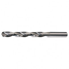#48 RHS / RHC HSS 118 Degree Radial Point Slow Spiral Jobber Drill - Bright - Exact Tool & Supply