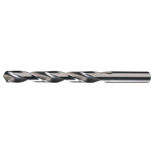 3/8 RHS / RHC HSS 118 Degree Radial Point Slow Spiral Jobber Drill - Bright - Exact Tool & Supply