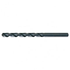 #1 RHS / RHC HSS 118 Degree Radial Point General Purpose Taper Length Drill - Steam Oxide - Exact Tool & Supply