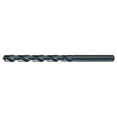 21/32 RHS / RHC HSS 118 Degree Radial Point General Purpose Taper Length Drill - Steam Oxide - Exact Tool & Supply