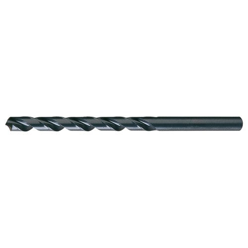 #37 RHS / RHC HSS 118 Degree Radial Point General Purpose Taper Length Drill - Steam Oxide - Exact Tool & Supply