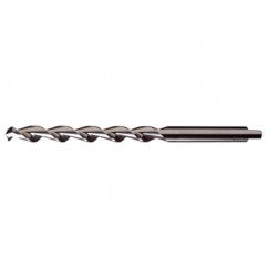#47 RHS / RHC HSS 118 Degree Notched Point HSS Parabolic Taper Length Drill - Bright - Exact Tool & Supply