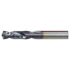 #12 RHS / RHC HSS-CO 8% (M42) 135 Degree Split Point Cobalt Heavy Duty Screw Machine Drill - TiCN - Exact Tool & Supply