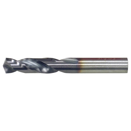 5.00mm RHS / RHC HSS-CO 8% (M42) 135 Degree Split Point Cobalt Heavy Duty Screw Machine Drill - TiCN - Exact Tool & Supply