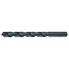 13.00mm RHS / RHC HSS 118 Degree Radial Point General Purpose Jobber Length Drill - Steam Oxide - Exact Tool & Supply