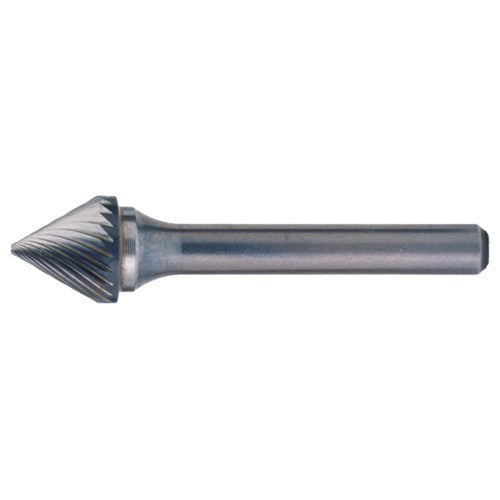 SK-6 Standard Cut Solid Carbide Bur-Included Angle Shape - Countersink - Exact Tool & Supply