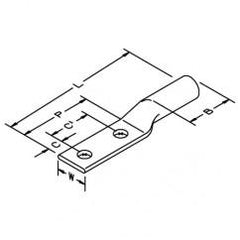 31178 COPPER TWO HOLE LONG BARREL - Exact Tool & Supply