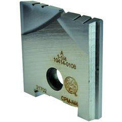 1-5/16'' Dia - Series A - 3/16'' Thickness - HSS 130° - Spade Drill Blade - Exact Tool & Supply