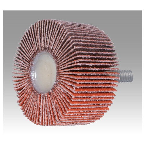 ‎3M Flap Wheel 747D T84 2″ × 1″ × 1/4-20 EXT 60 X-weight - Exact Tool & Supply