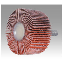 ‎3M Flap Wheel 747D T84 2″ × 1″ × 1/4-20 EXT 80 X-weight - Exact Tool & Supply