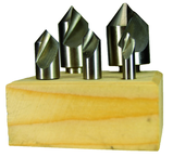 9 pc. HSS 82 Degree Countersink Set - Exact Tool & Supply