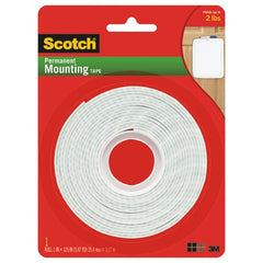 Scotch Indoor Double-Sided Mounting Tape 314S-MED 1″ × 125″ (2.54 cm × 3.17 m) - Exact Tool & Supply