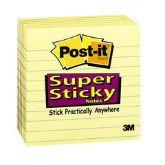 ‎Post-it Super Sticky Notes 675-6SSCY 4″ × 4″ Canary Yellow - Exact Tool & Supply