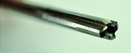 1/4 Dia- HSS - Straight Shank Straight Flute Carbide Tipped Chucking Reamer - Exact Tool & Supply