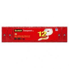 3/4X1000" SCOTCH TRANSPARENT TAPE - Exact Tool & Supply