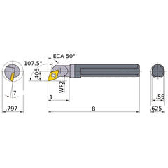 C-SDQCR-102 BORING BAR