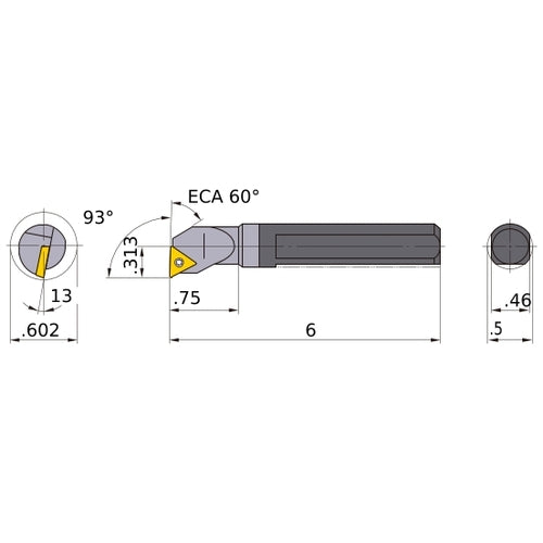 C-STUCL-082 BORING BAR