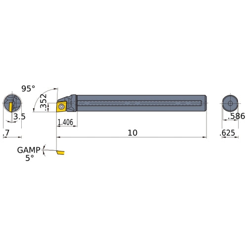 M-FSCLPR-103-C BORING BAR