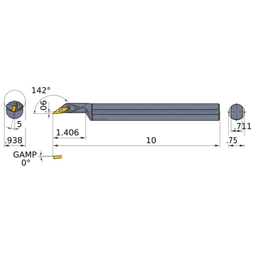 M-FSVJBL-122-C BORING BAR