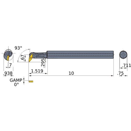 M-FSVUBL-122-C BORING BAR