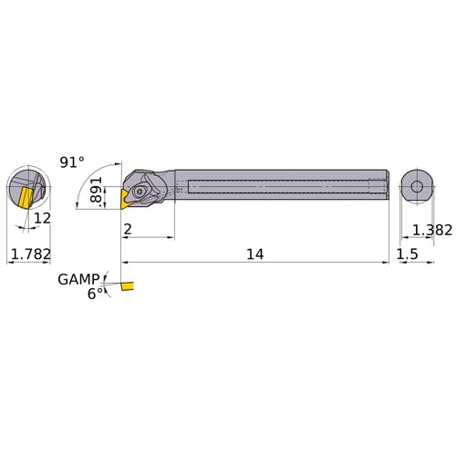 S-DTFNL-243-C BORING BAR