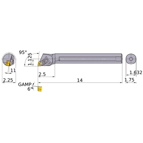 S-DWLNL-284-C BORING BAR