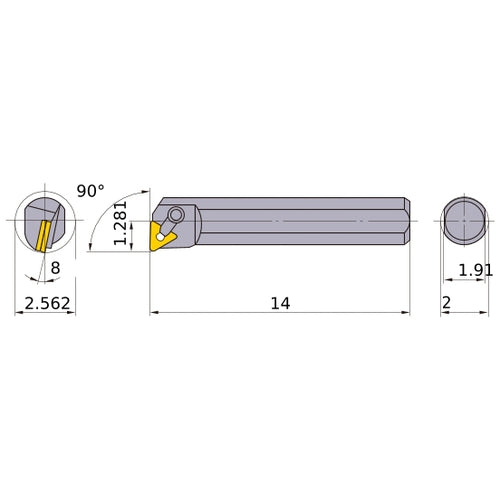 S-MTFNR-324 BORING BAR