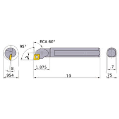 S-SCLCR-123 BORING BAR