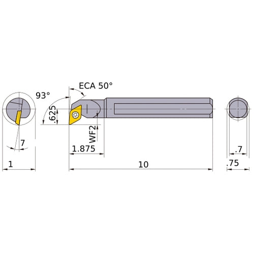 S-SDUCL-123 BORING BAR