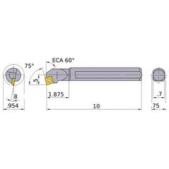 S-SSKCL-123 BORING BAR