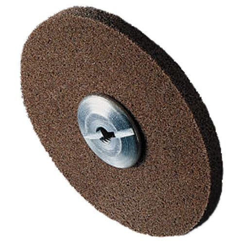 Scotch-Brite EXL Unitized Wheel XL-UW 4A Fine 2″ × 1/2″ × 1/4″ - Exact Tool & Supply
