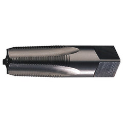 ‎3/4-14 NPT 5 Flute HSS Medium Hook Taper Taper Pipe Tap- Bright - Exact Tool & Supply