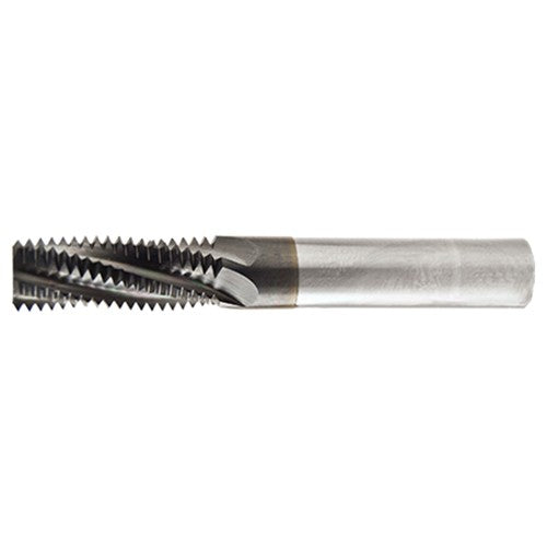 M8x0.75 3 Flute Coolant Through Thread Mill-TiAlN - Exact Tool & Supply