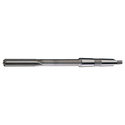29/32 STR / RHC HSS Taper Shank Straight Flute Reamer - Bright - Exact Tool & Supply