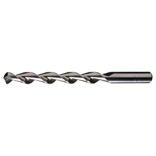 21/64 RHS / RHC HSS 118 Degree Notched Point Parabolic HSS Jobber Drill - Bright - Exact Tool & Supply