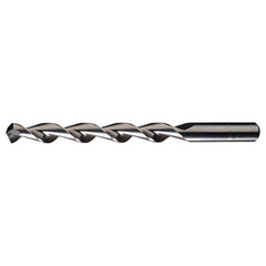 #8 RHS / RHC HSS 118 Degree Notched Point Parabolic HSS Jobber Drill - Bright - Exact Tool & Supply
