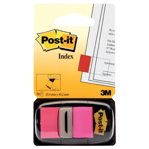 ‎Post-it Flags 680-21 (36) 1″ × 1.7″ (25 4 mm × 43 2 mm) Bright Pink - Exact Tool & Supply